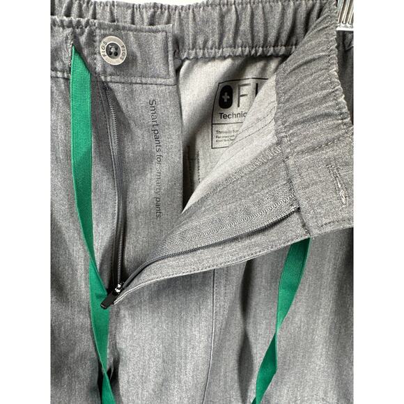Figs TM3001 Cairo Cargo Scrub Pants Graphite Gray Men's Size L Straight Leg - Picture 9 of 12